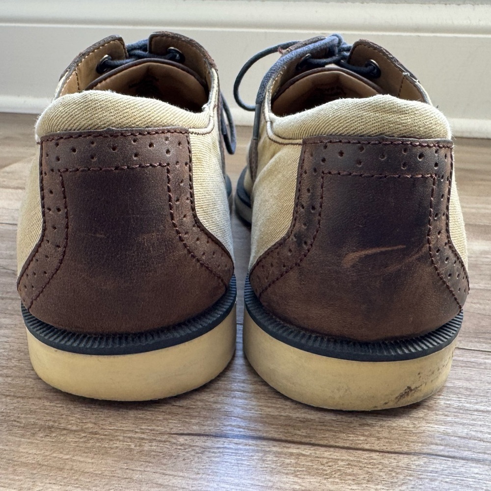 Sperry Top-Sider Casual Oxford Saddle Shoe Men’s Size 9.5 Brown Tan - Picture 4 of 10